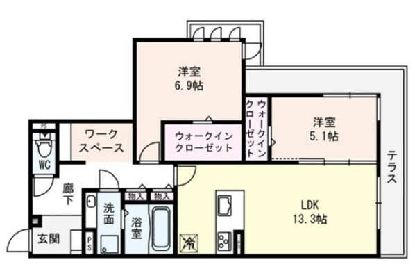 仮称）大阪市都島区網島町D-roomの物件間取画像